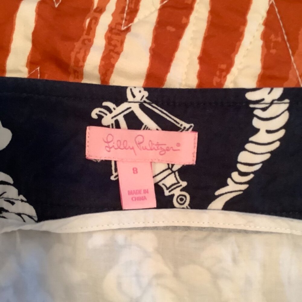 Lilly Pullitzer Tail Lights Dragon Wrap Skirt - image 4